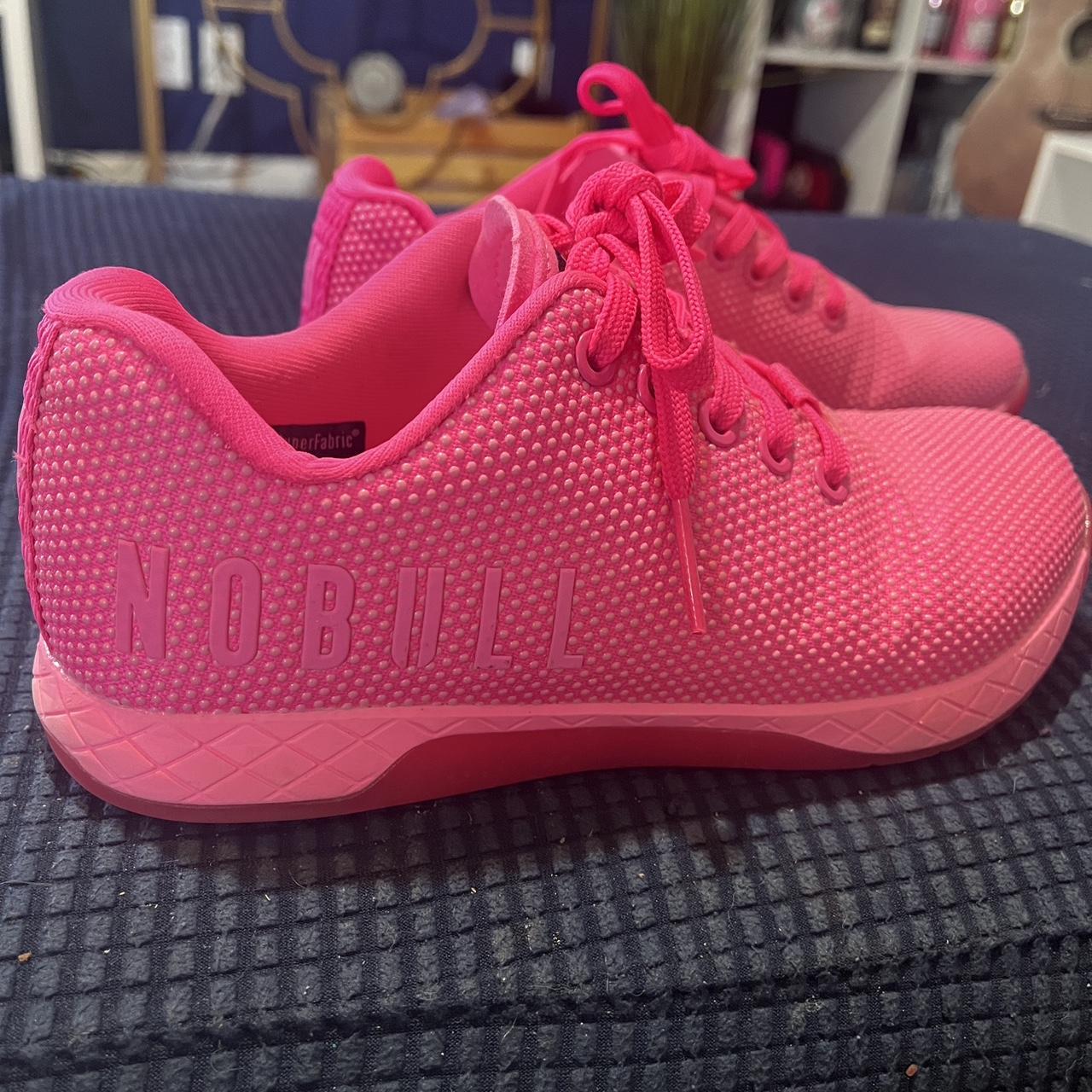 Under armor NO BULL hot pink trainers