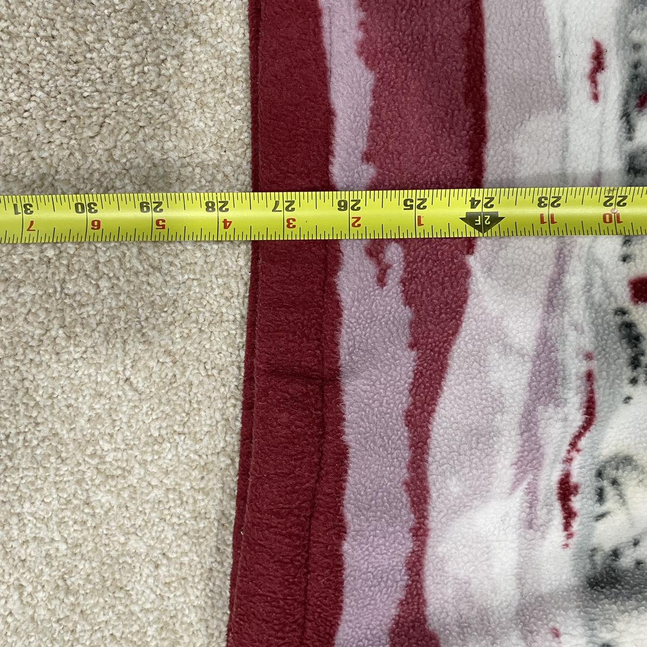 Men's Jacket - Burgundy/Red - XXL – 2000s red and… - image 4