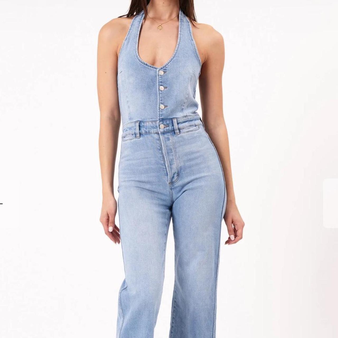 NWT Free People size medium halter good jumpsuit