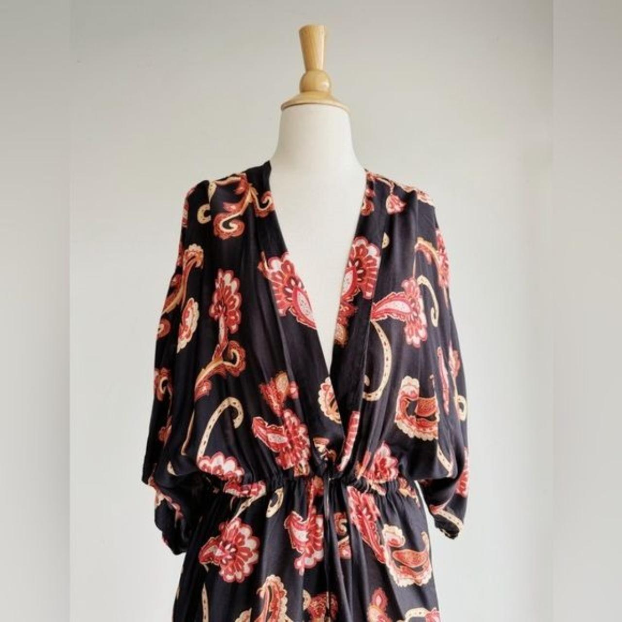 JETS AUSTRALIA Silk Road Wide Sleeve Kaftan and... Depop