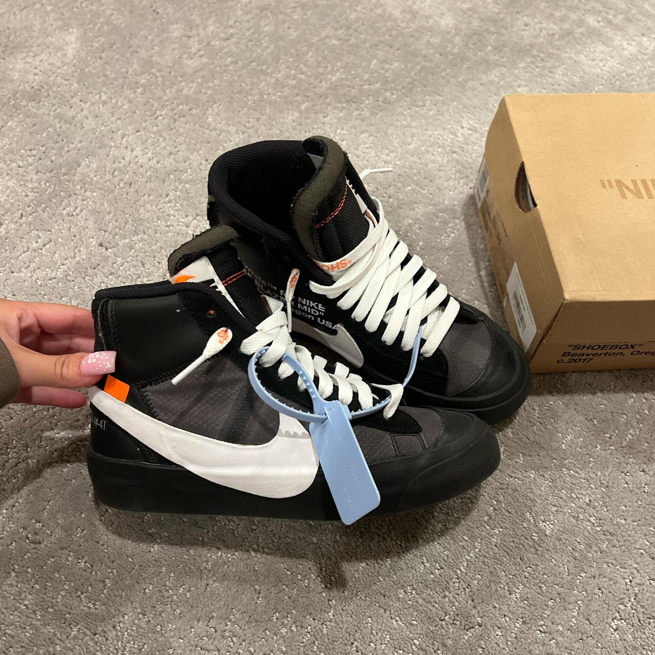 Off white blazer grim reaper laces shops