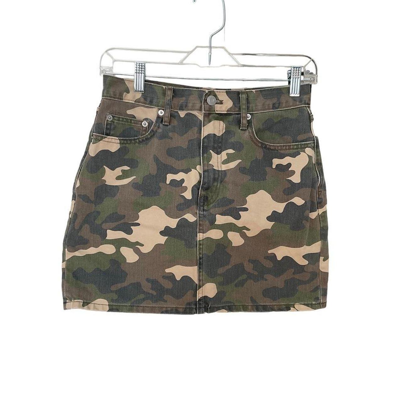 Gap camouflage skirt best sale