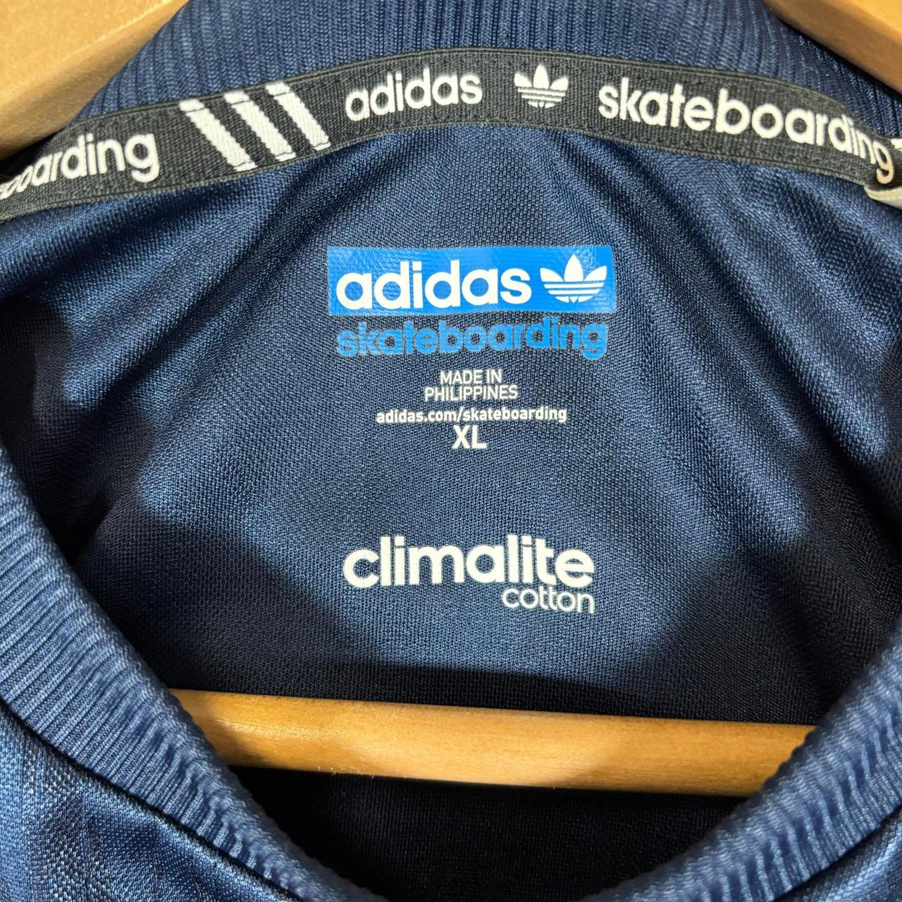 Adidas The Hundreds Jersey Navy Orange Skateboarding... Depop