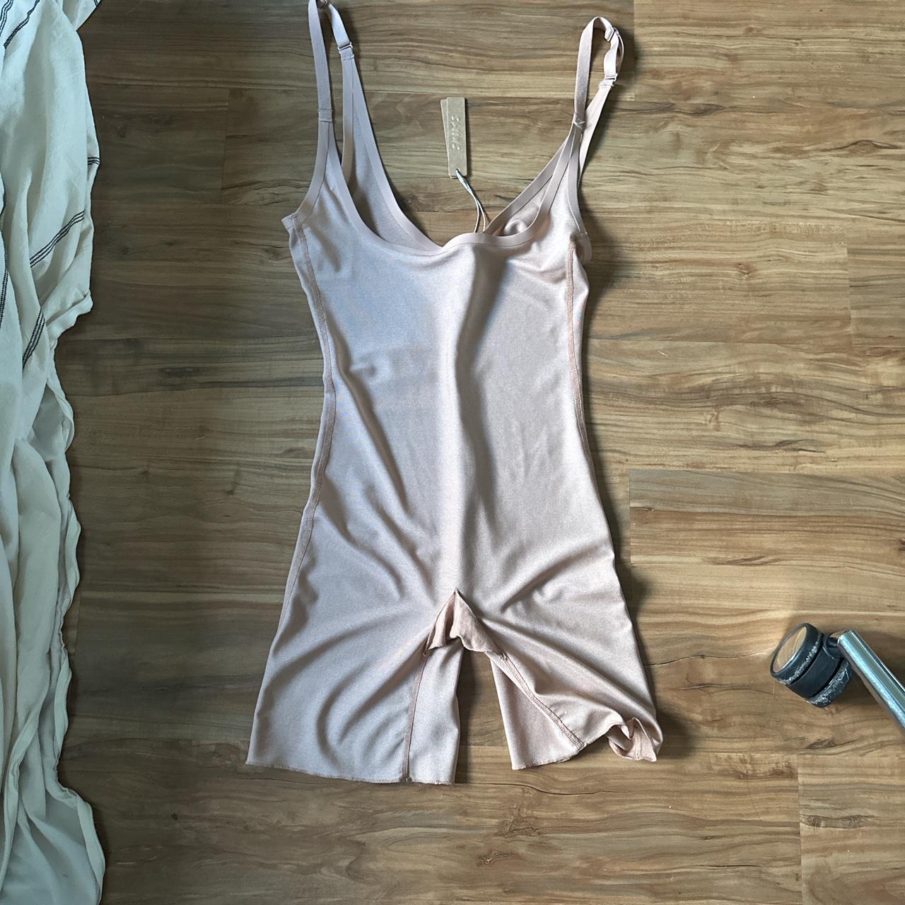 Skims shapewear Skims sheet sculpt bodysuit open... Depop