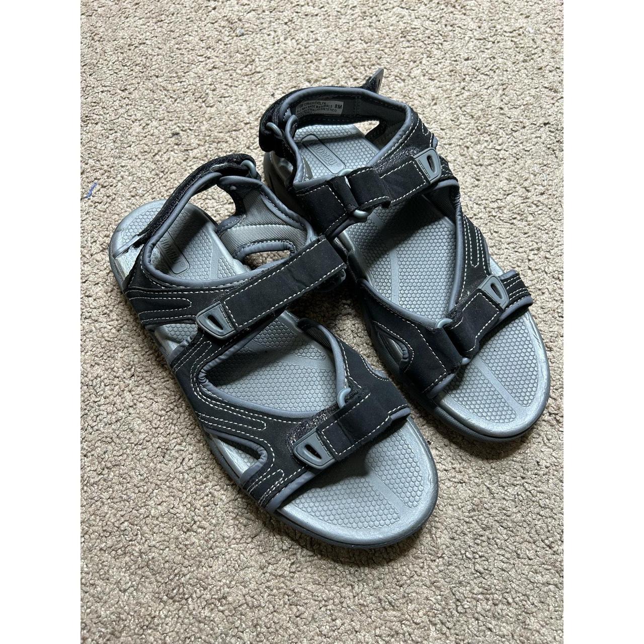 Khombu Women s Sandals Black Grey US 8