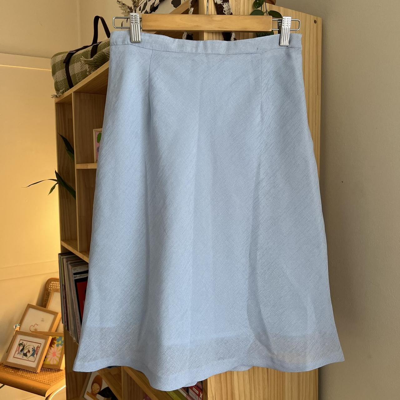 Women's Blue Skirt Depop