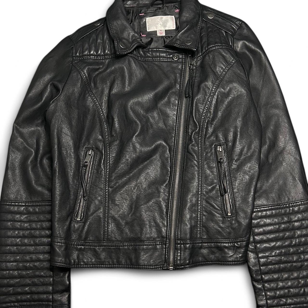 Xhilaration Women's Faux leather Jacket Black XL – Women's