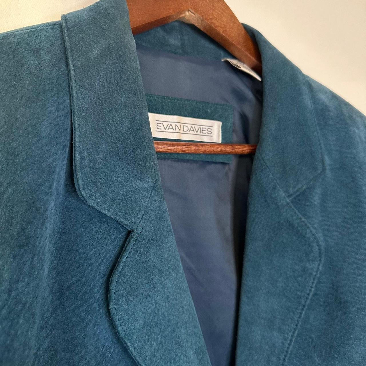 Source Unknown Women's Tailored jacket - Green/Bl… - image 3