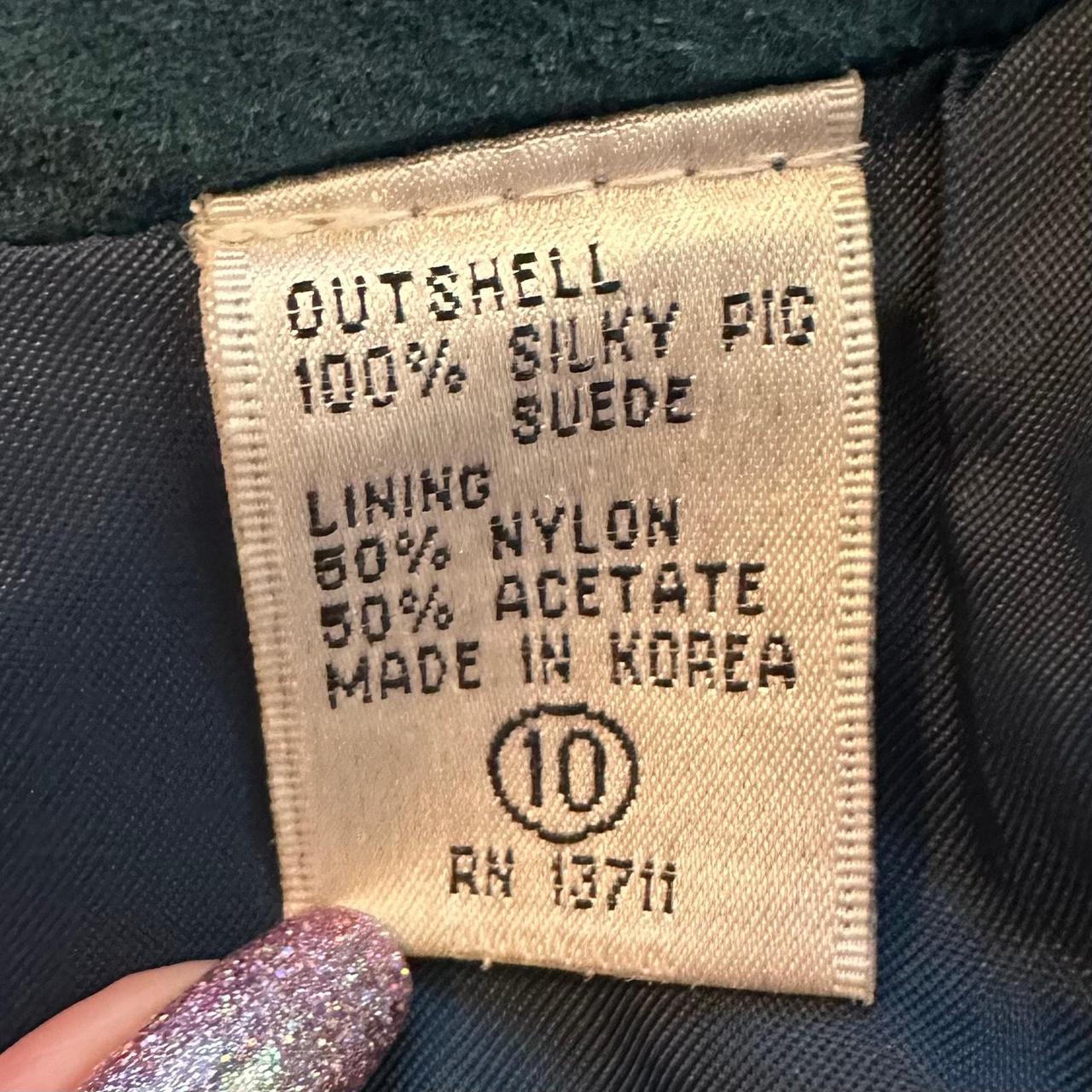 Source Unknown Women's Tailored jacket - Green/Bl… - image 6