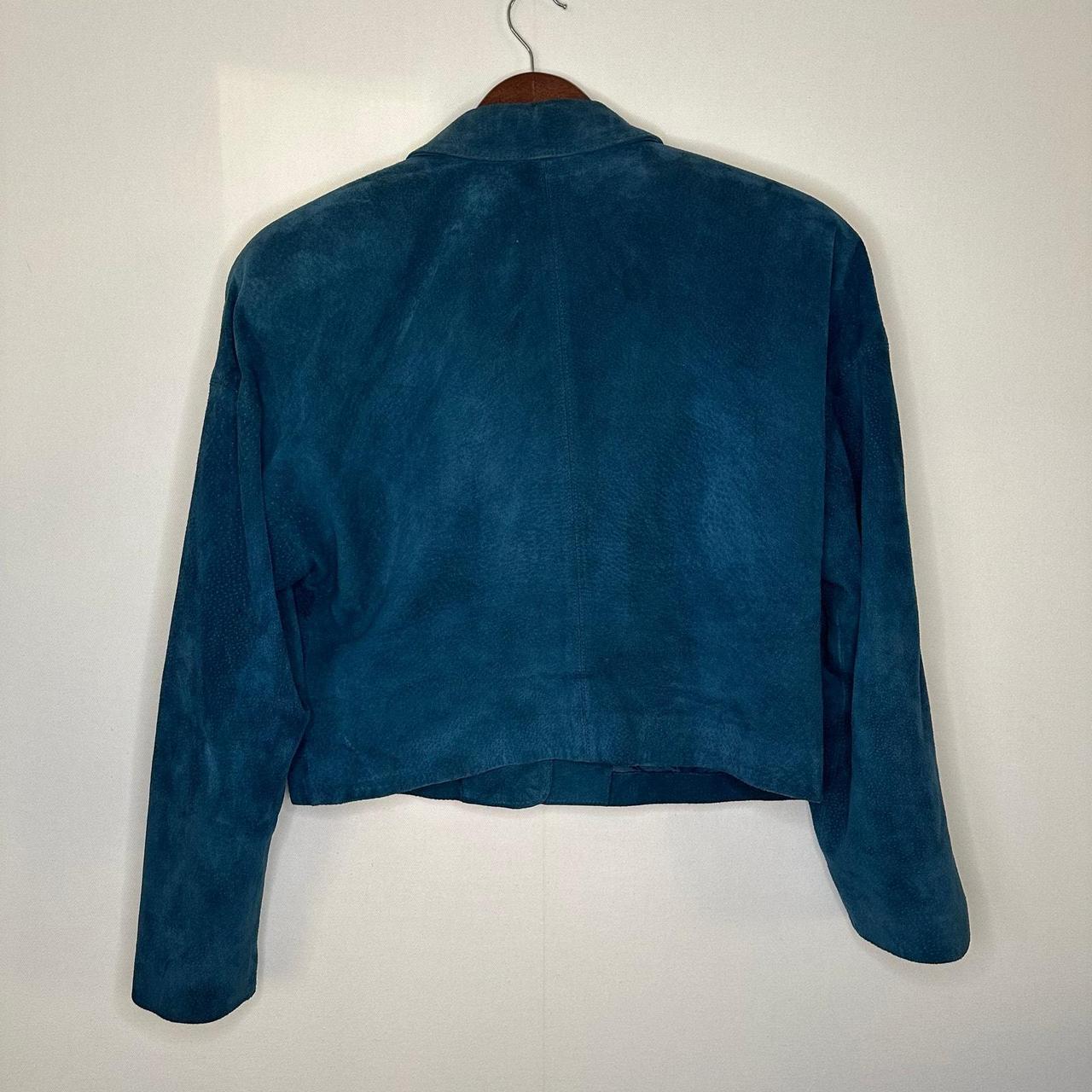 Source Unknown Women's Tailored jacket - Green/Bl… - image 2