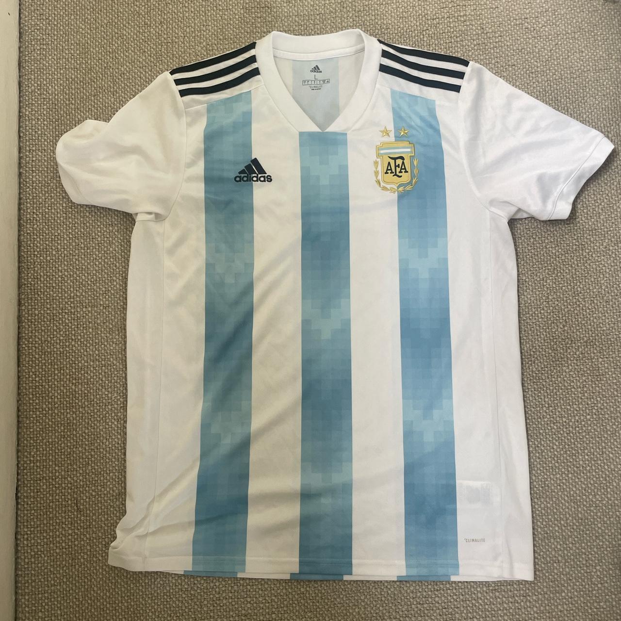 Argentina Away Purple Messi 10 Player version soccer - Depop