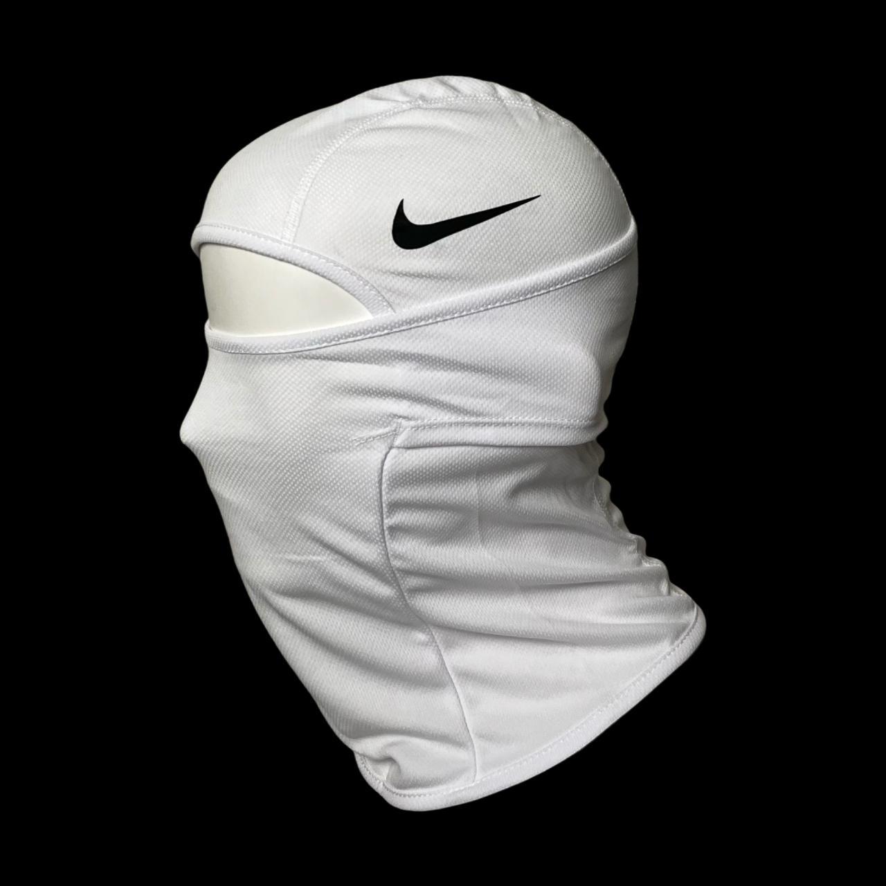 White Nike Pro Dry-Fit Mask -Brand New -Shipping 2-4... - Depop