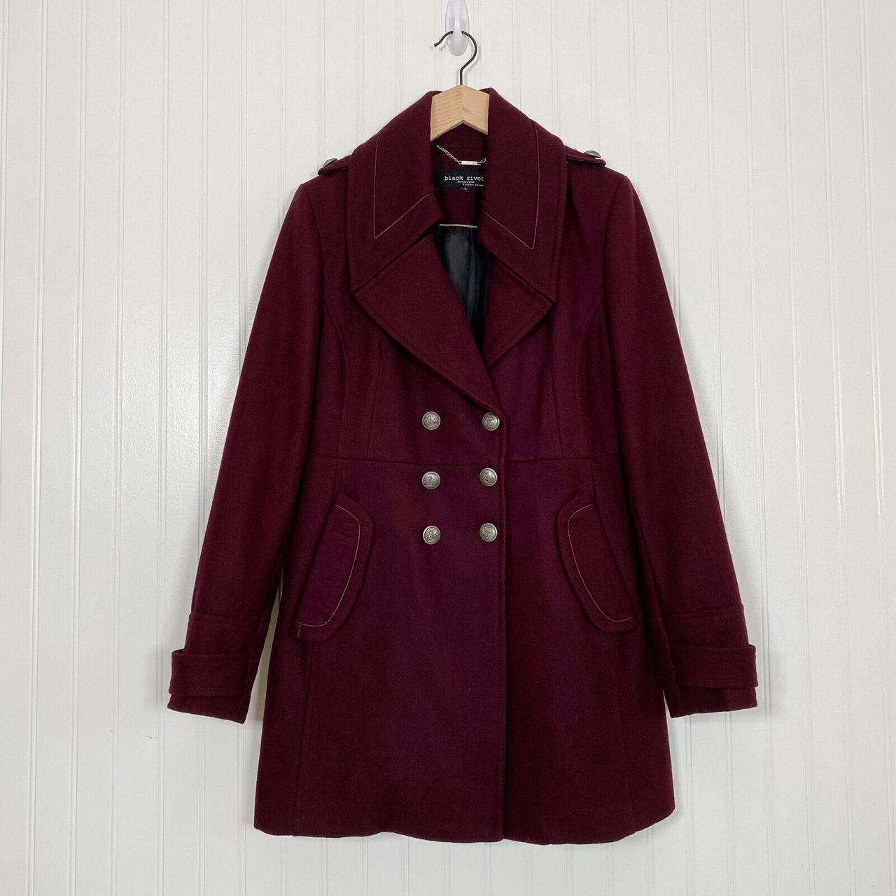 Black rivet coat womens discount