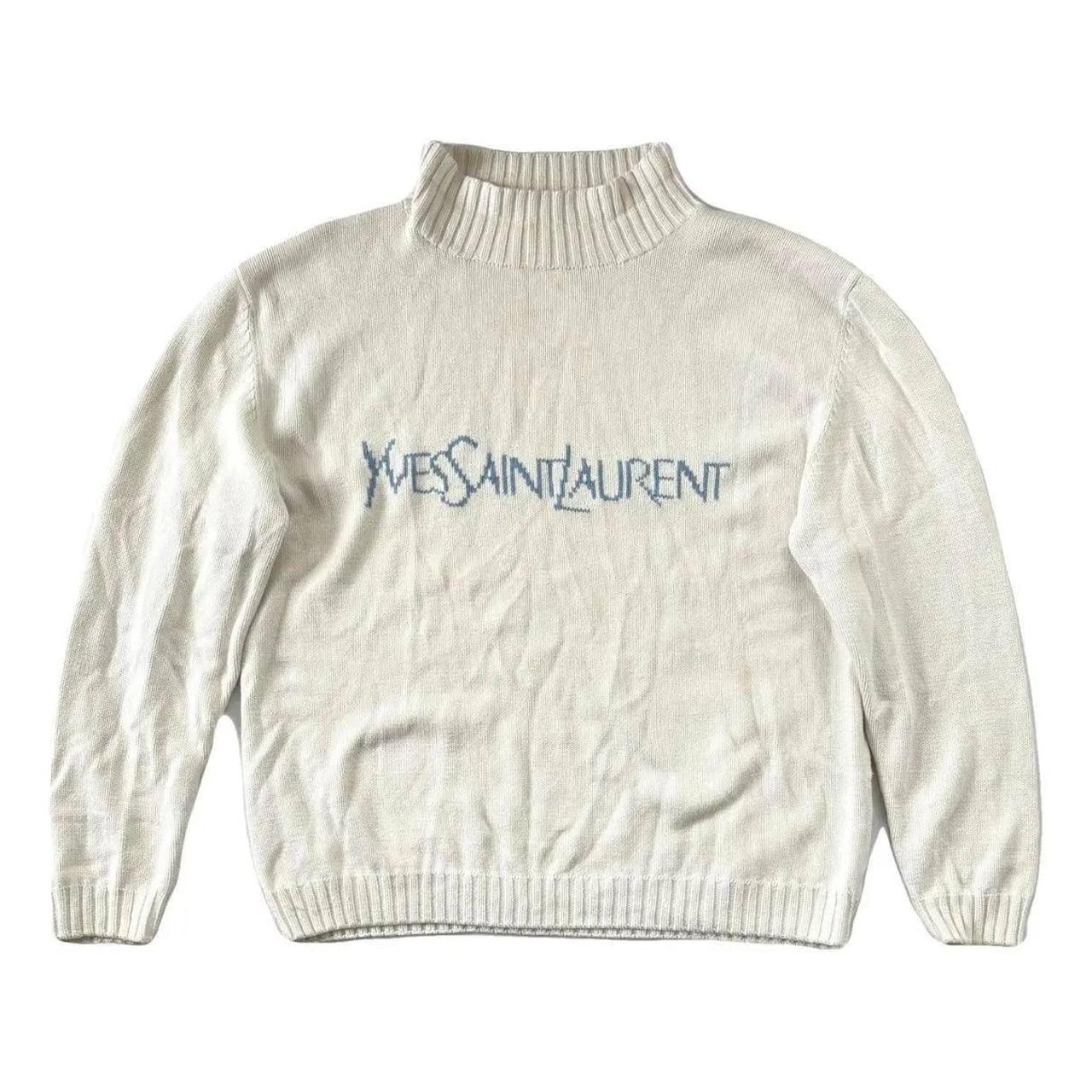 Knit Yves St Laurent Sweatshirt Saint Laurent 90S Sweater In