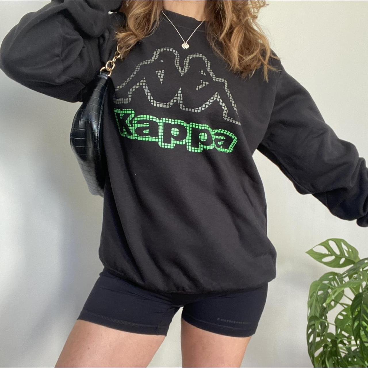 Kappa on sale sweatshirt green