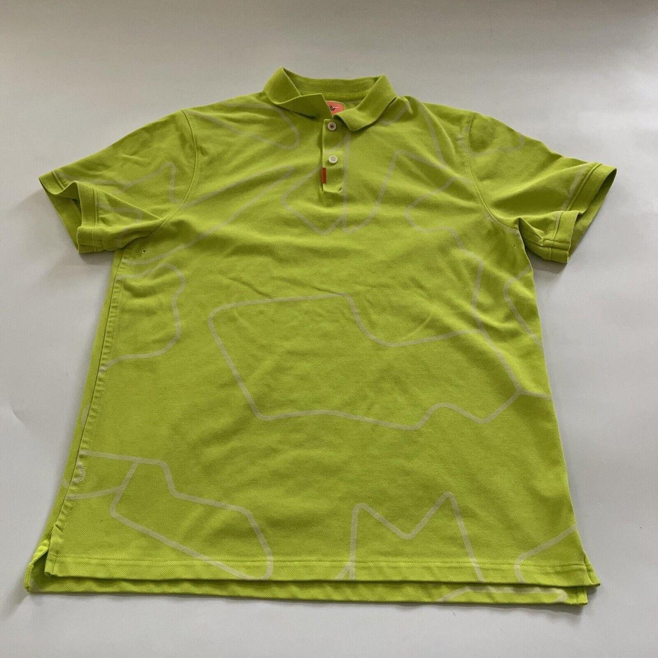 Nike Men's Shirt - Green - M – SIZE: Mens Medium MATERIAL: Polyester; Cotton FEATURES: …