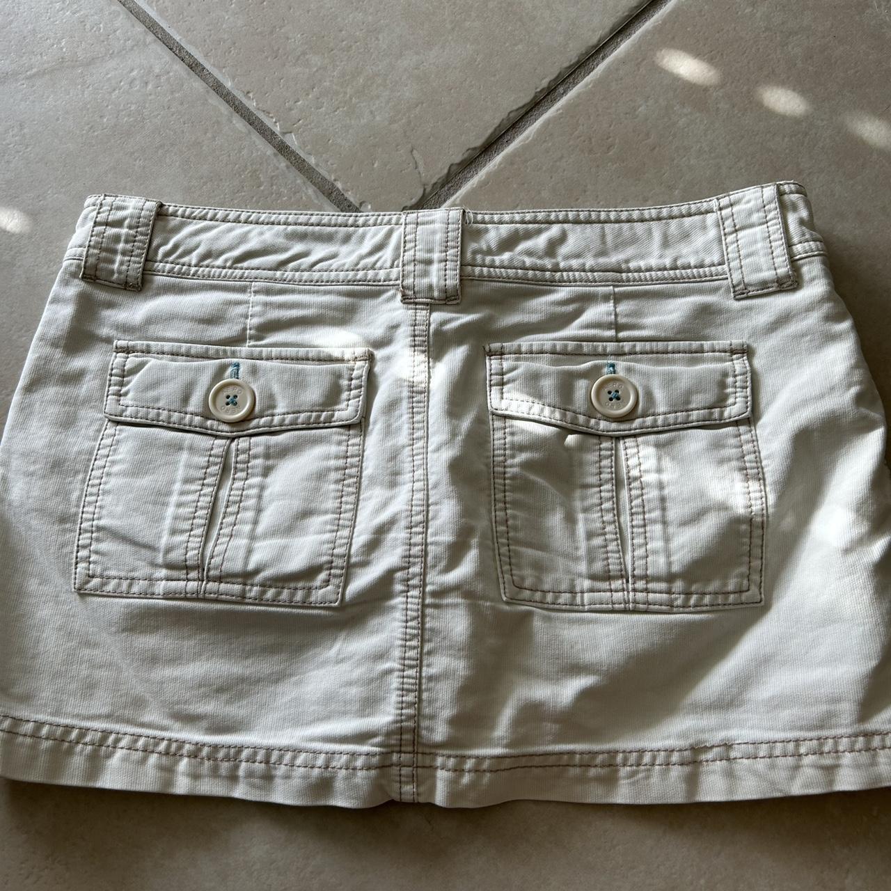 Aeropostale Women's Skirt - White/Cream - 4 – Cre… - image 5