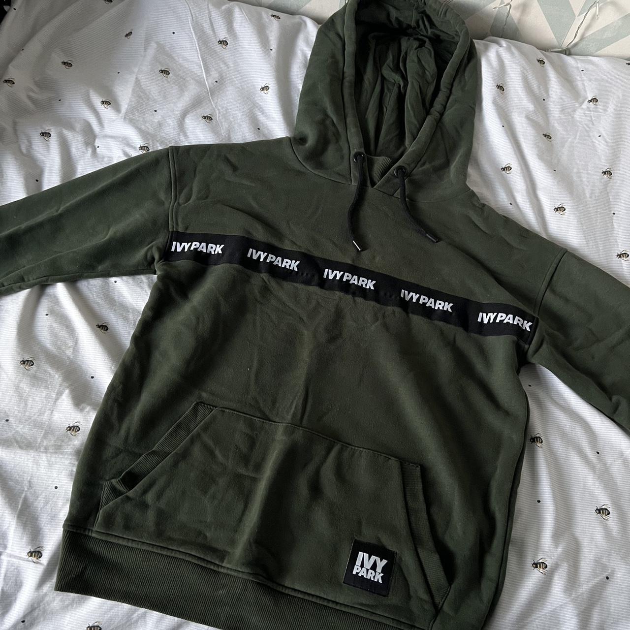 Ivy park black hoodie topshop sale