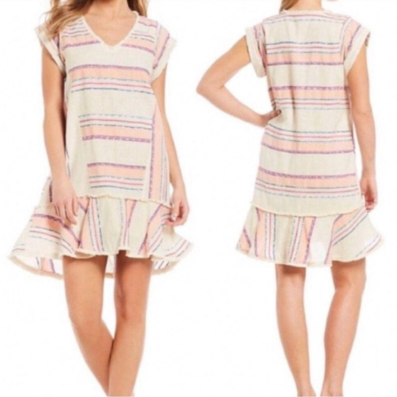 DNO - Tan Dress With Horse Pattern DNO - Tan Dress With Horse Pattern