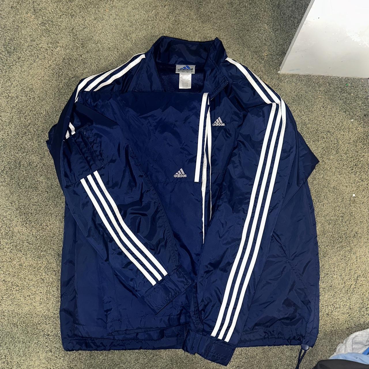 Adidas windbreaker set online