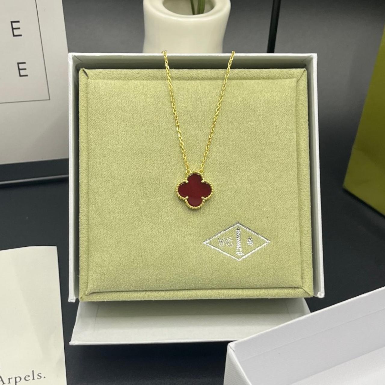 Van Cleef Arpels jewelry red Depop