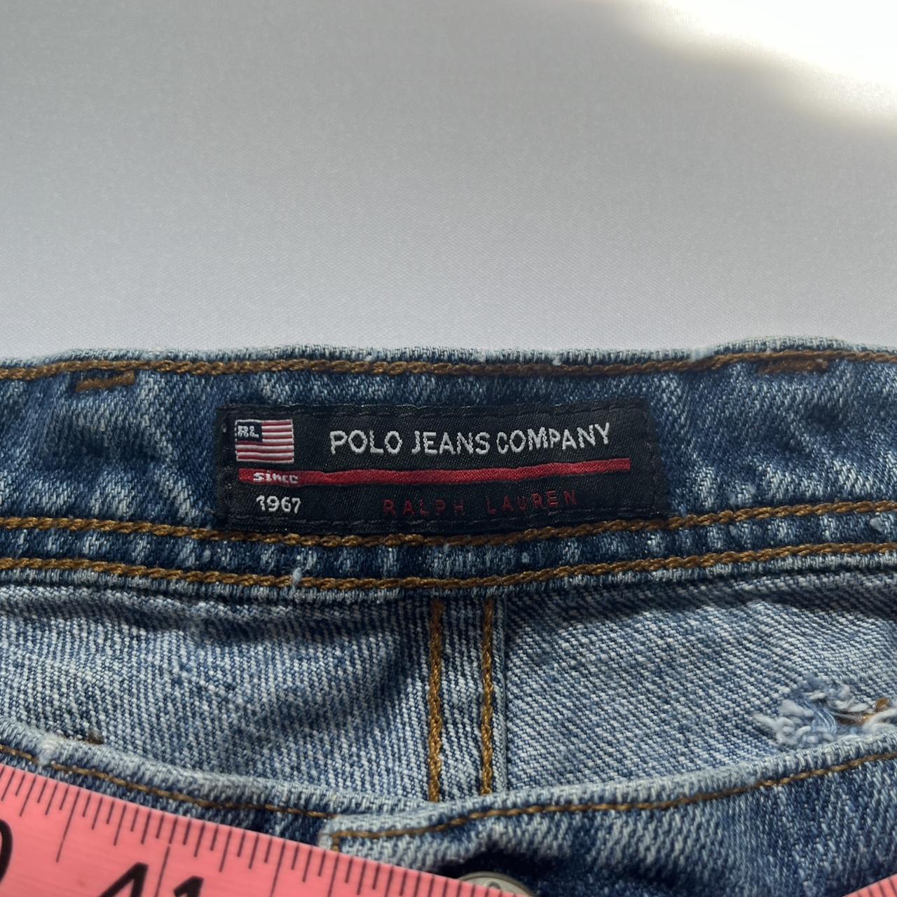 90's Ralph Lauren ラルフローレン Jorts バギー Vintage 90s Polo Ralph Lauren Baggy Blue Denim Shorts Jorts