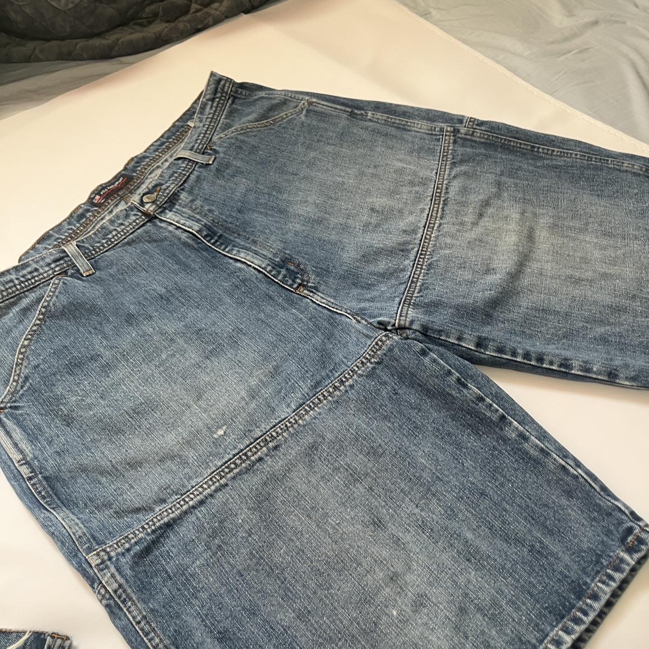90's Ralph Lauren ラルフローレン Jorts バギー VINTAGE POLO RALPH LAUREN JORTS SIZE 43 90'S stock | Depop