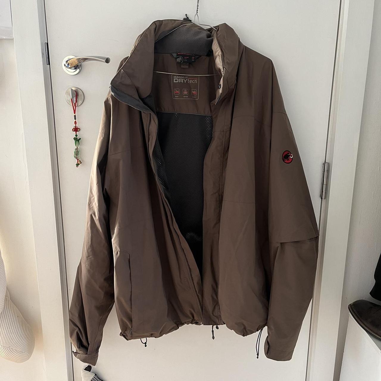 Mammut Waterproof Jacket Brown Rain jacket, Goretex... - Depop