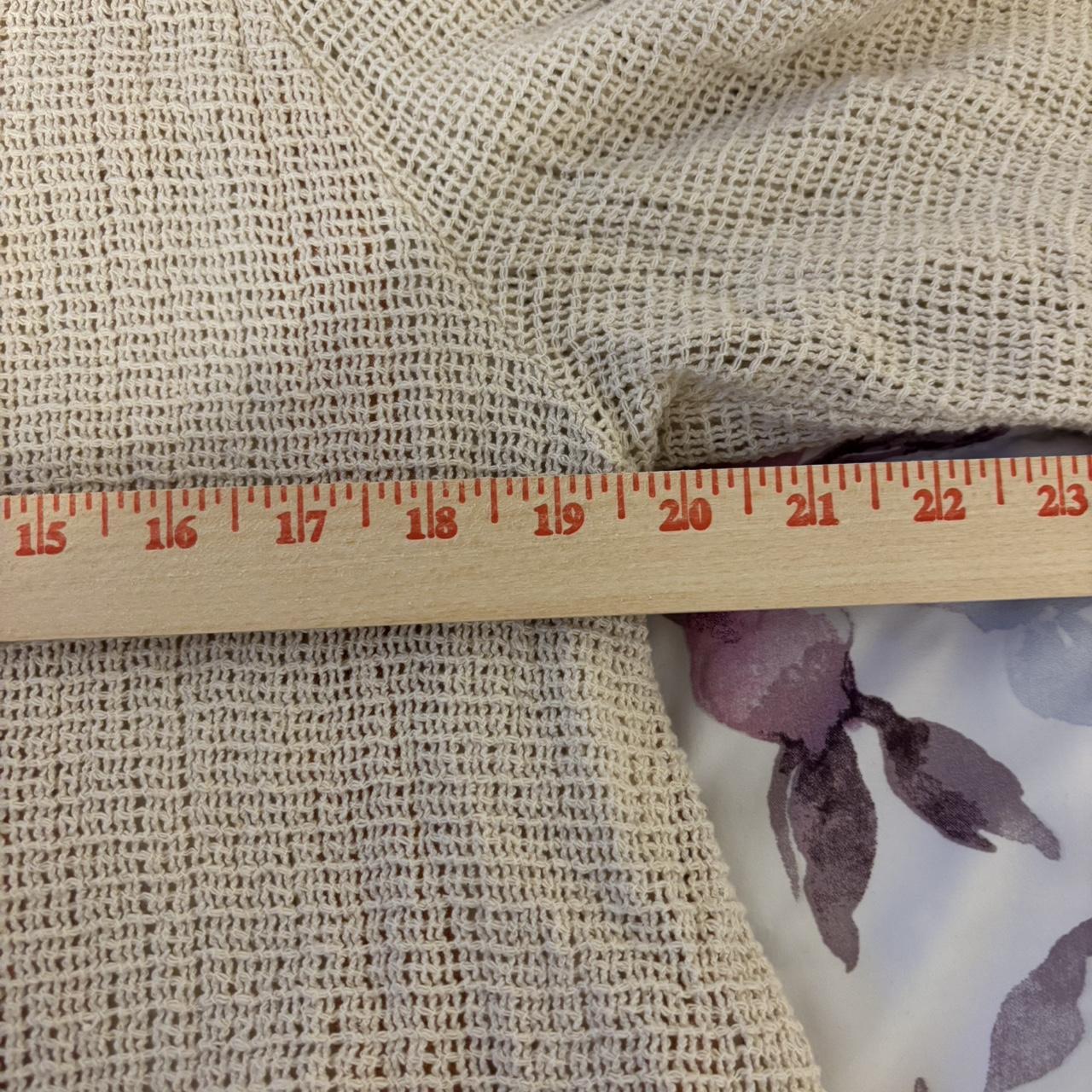 Zara Women's Crop top - Cream/Pink - XS – Zara cr… - image 5