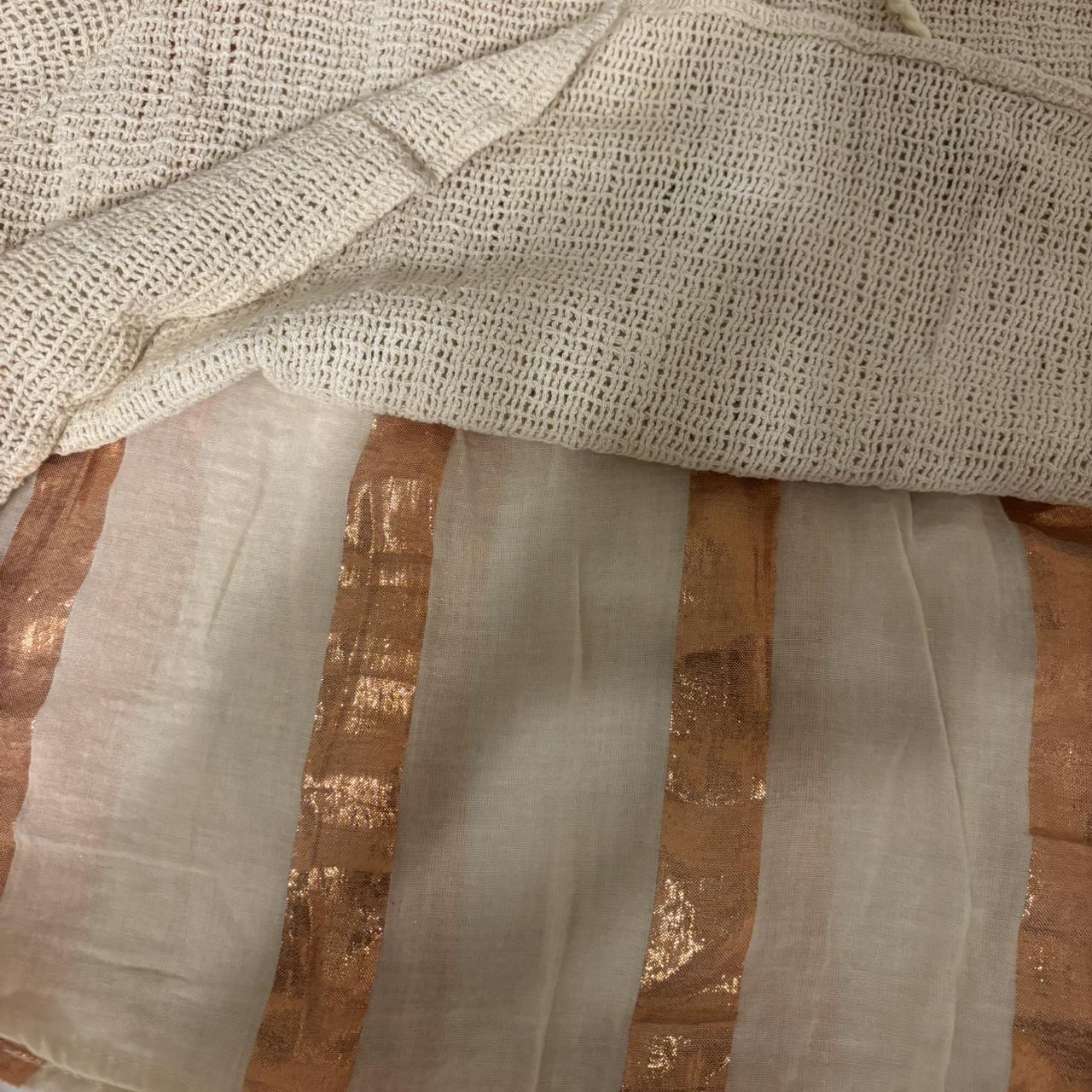 Zara Women's Crop top - Cream/Pink - XS – Zara cr… - image 4