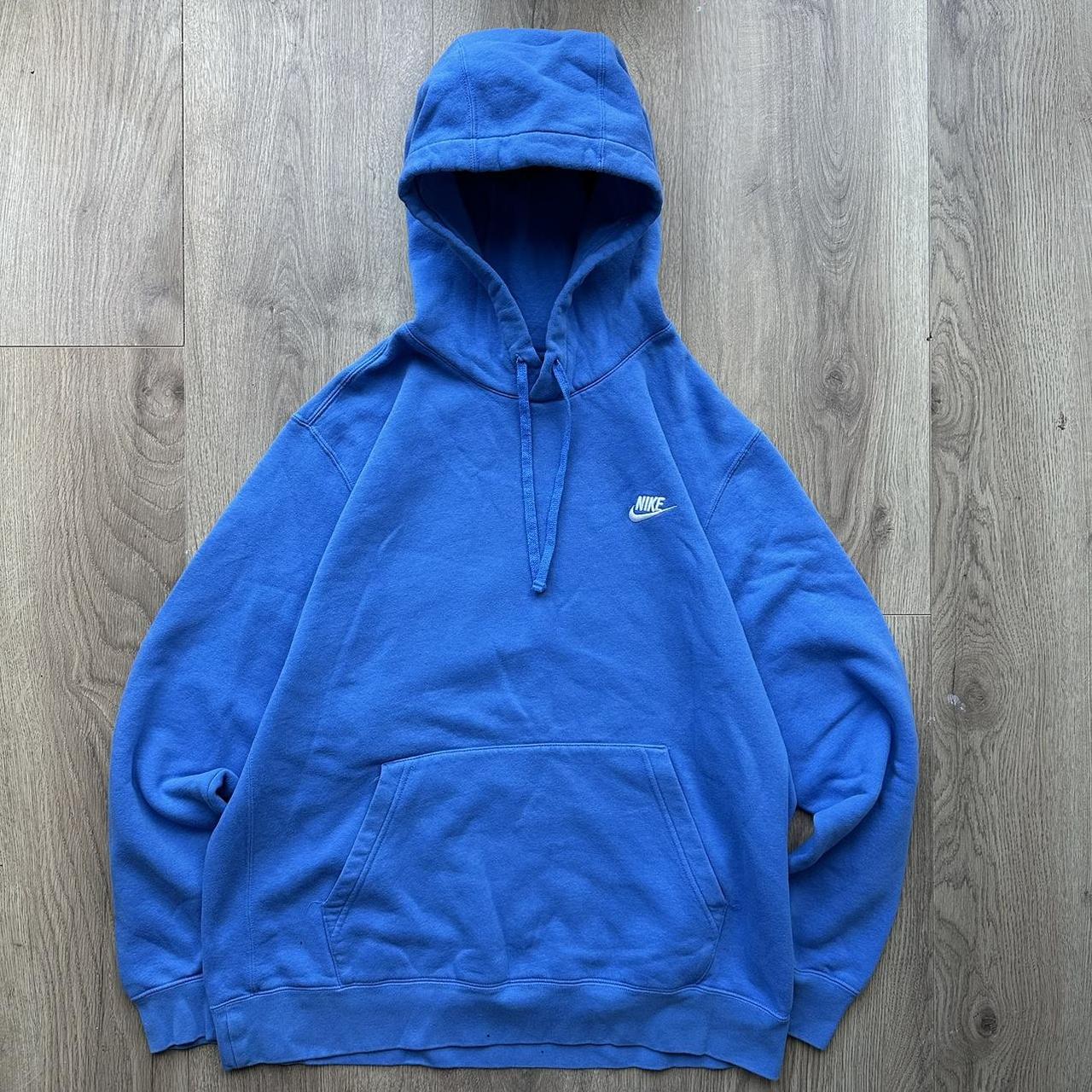 Electric blue nike hoodie sale