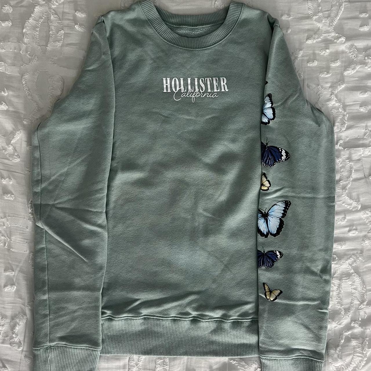 Hollister butterfly sweatshirt sale