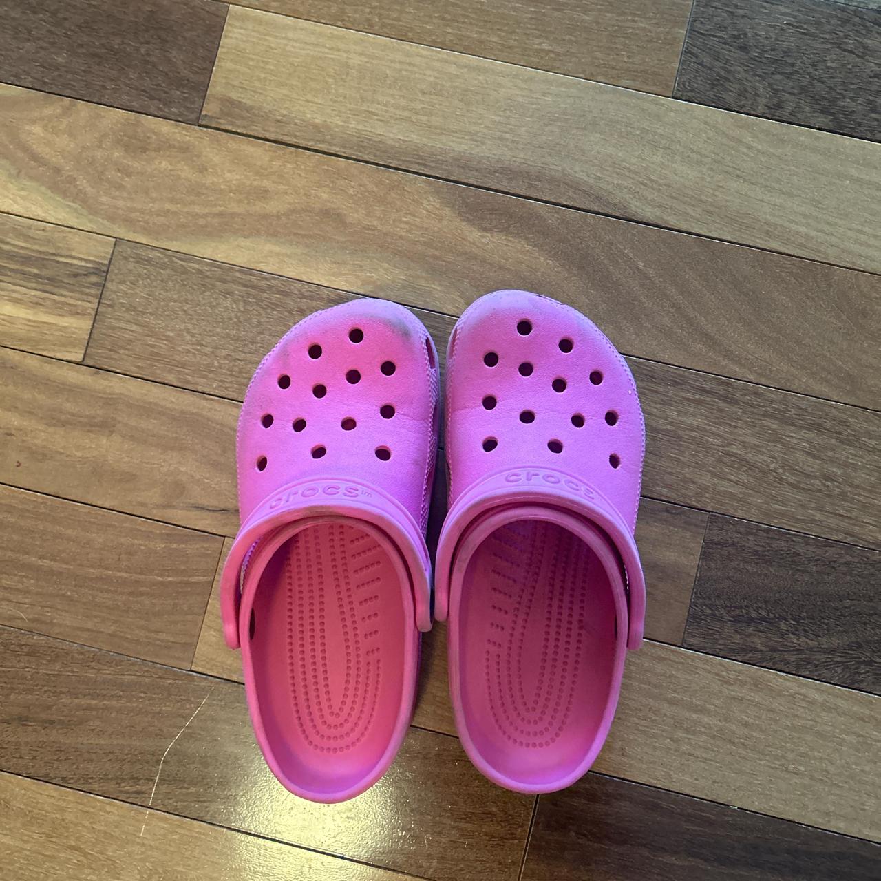 Pink crocs size 13 online