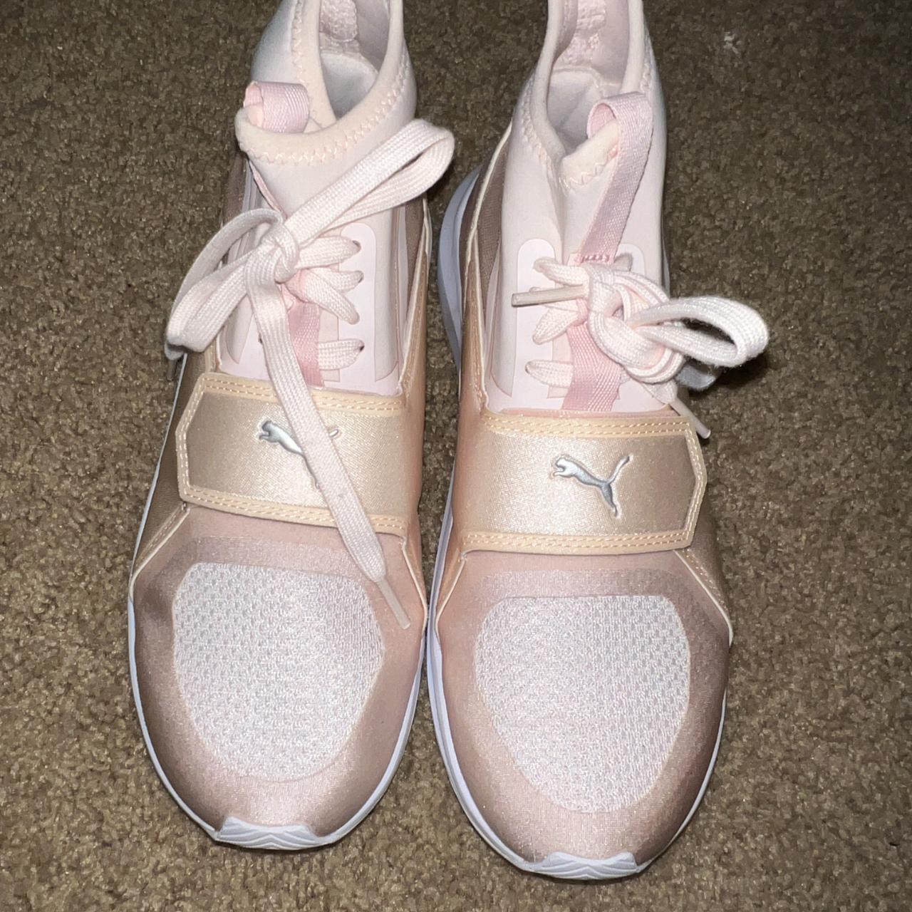 Puma Phenom Satin Pearl Women s Size 6 Depop