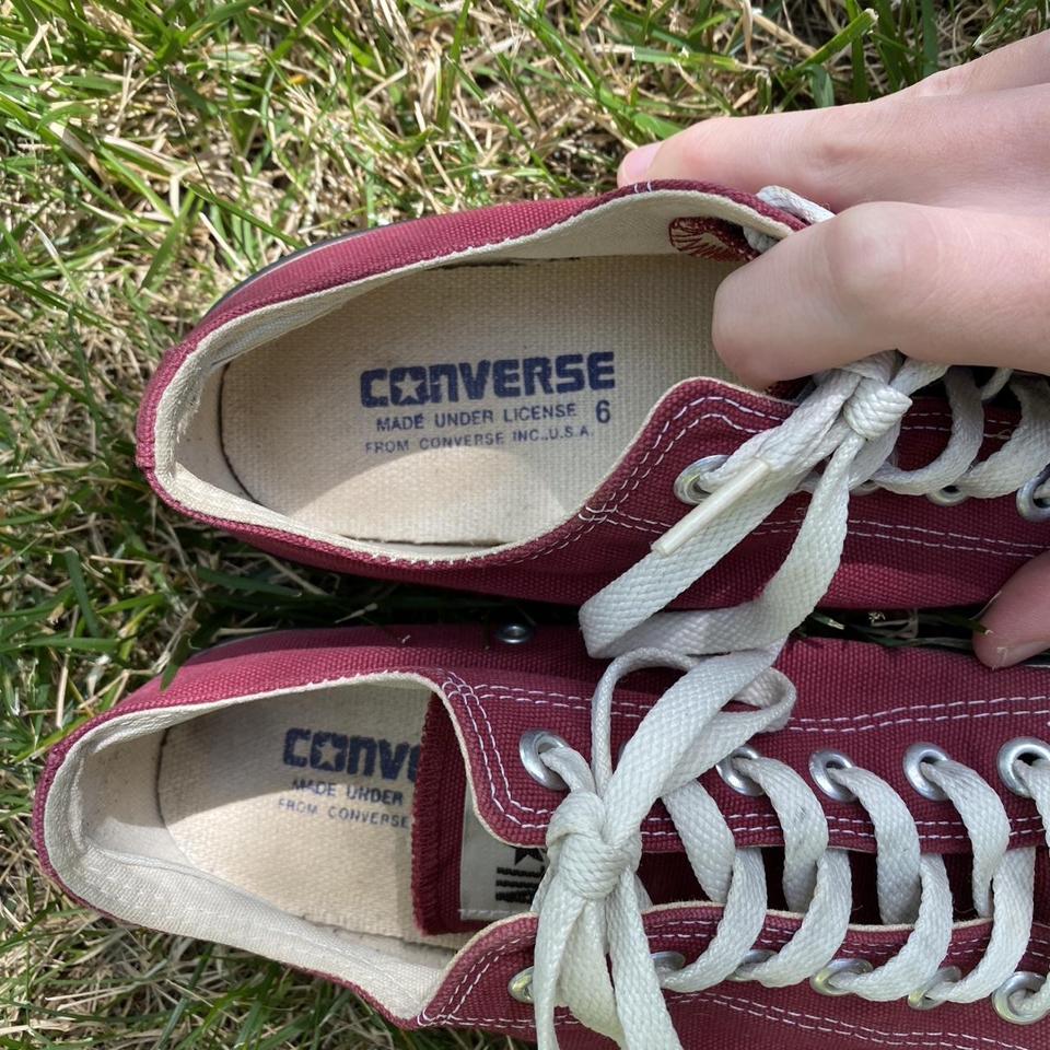 Made under license from converse best sale inc usa