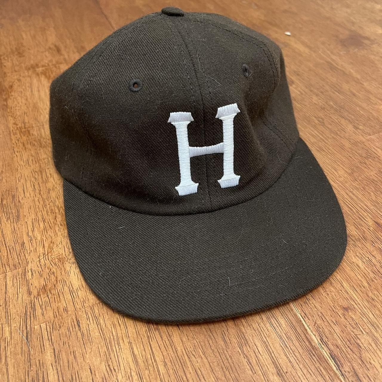 HUF Men's Brown and White Hat | Depop