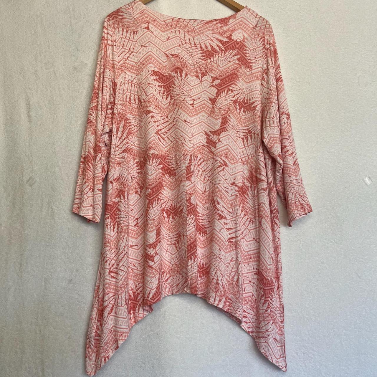 Ruby Rd. Women's Top - Pink/White - XL – Ruby Rd.… - image 5