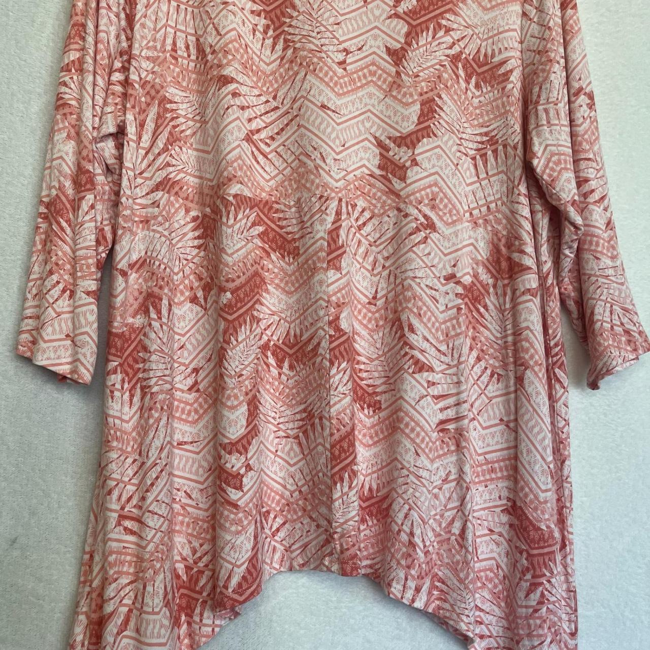 Ruby Rd. Women's Top - Pink/White - XL – Ruby Rd.… - image 4