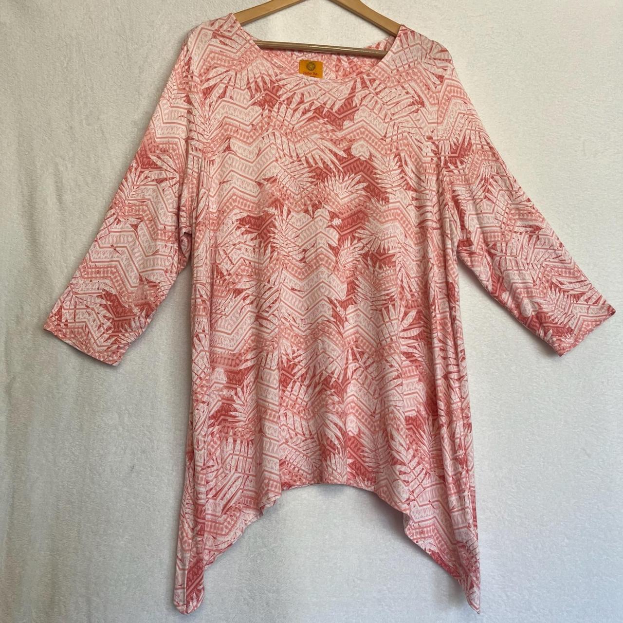 Ruby Rd. Women's Top - Pink/White - XL – Ruby Rd.… - image 6