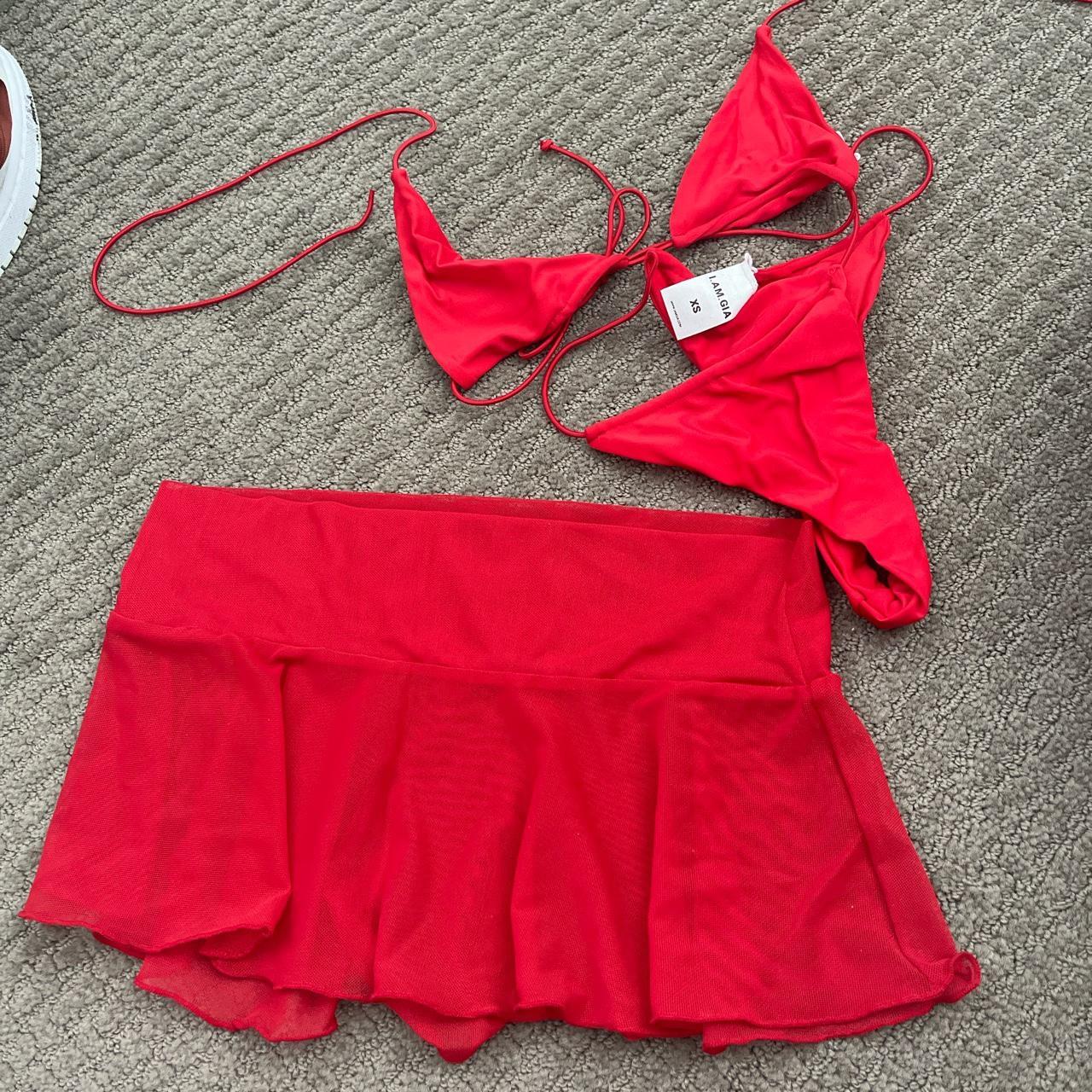 I am Gia bikini set - Size XS in bottoms Size S in... - Depop