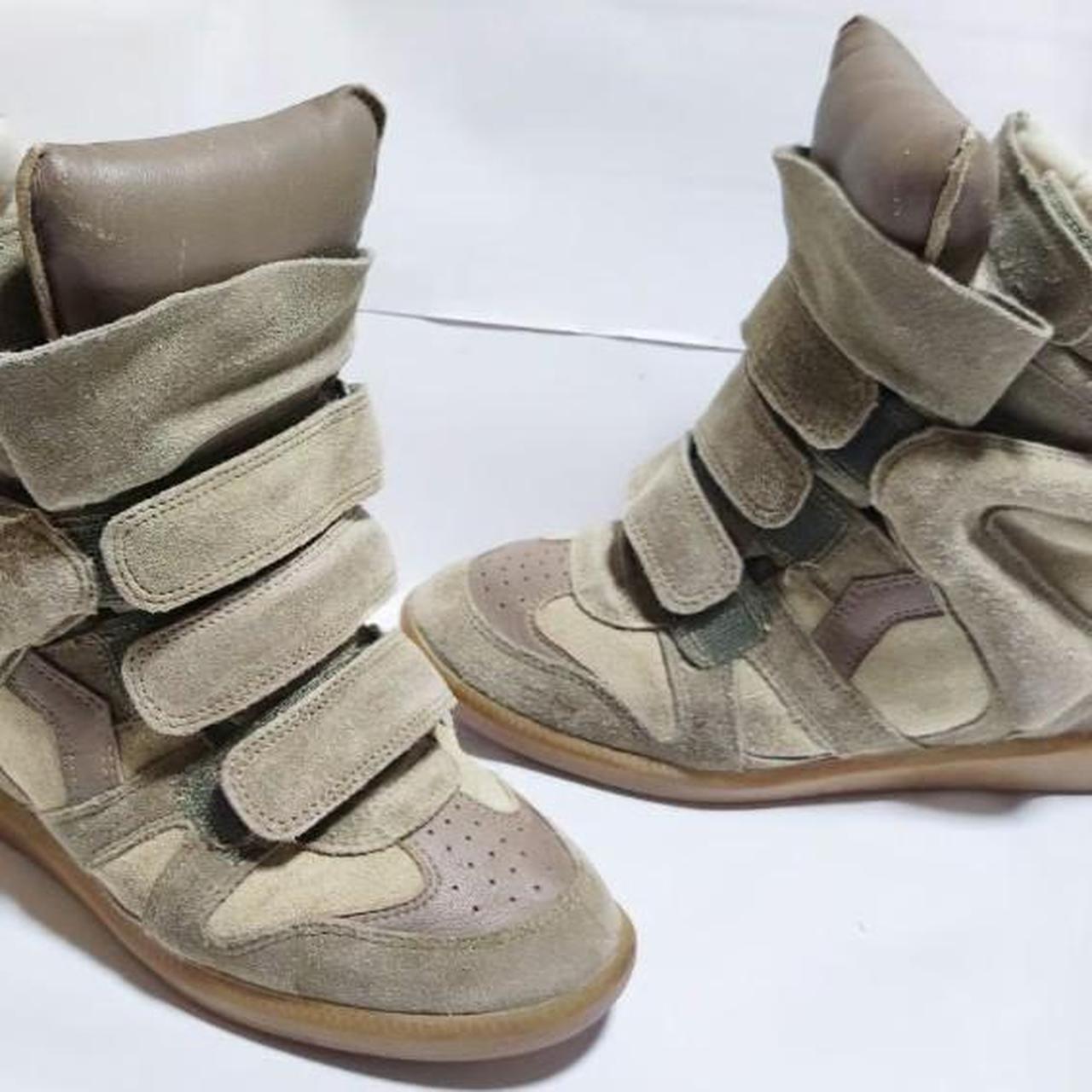 isabel marant heel sneakers