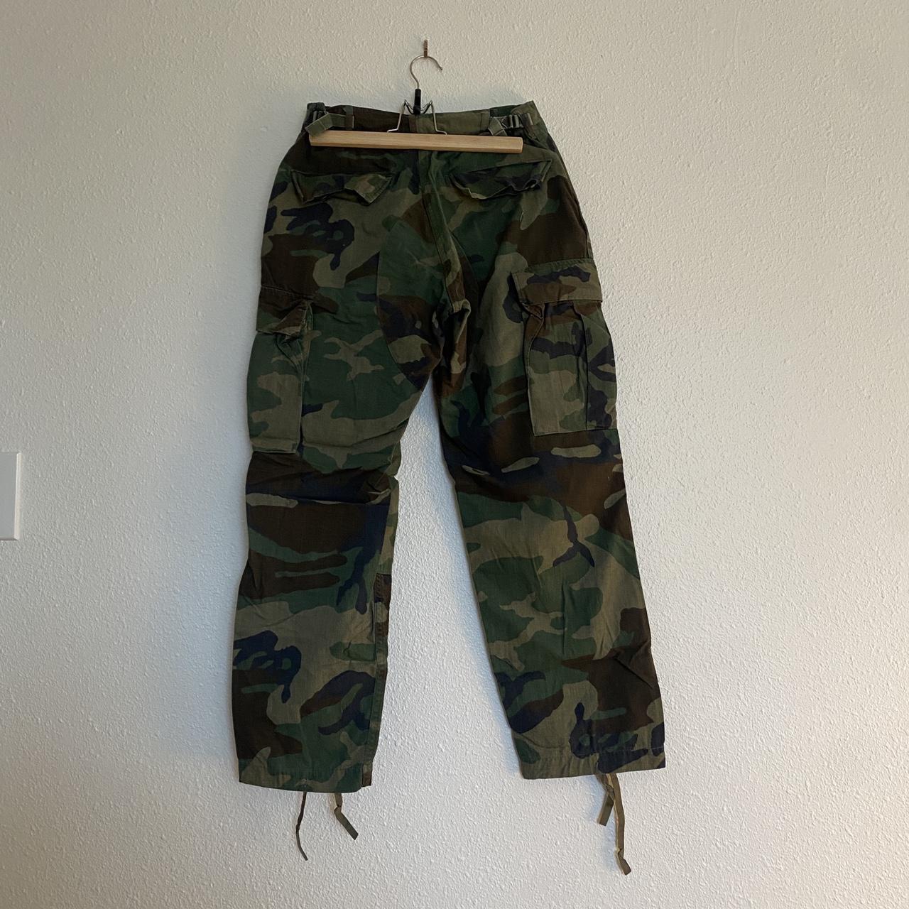 Men's Green and Brown Trousers | Depop