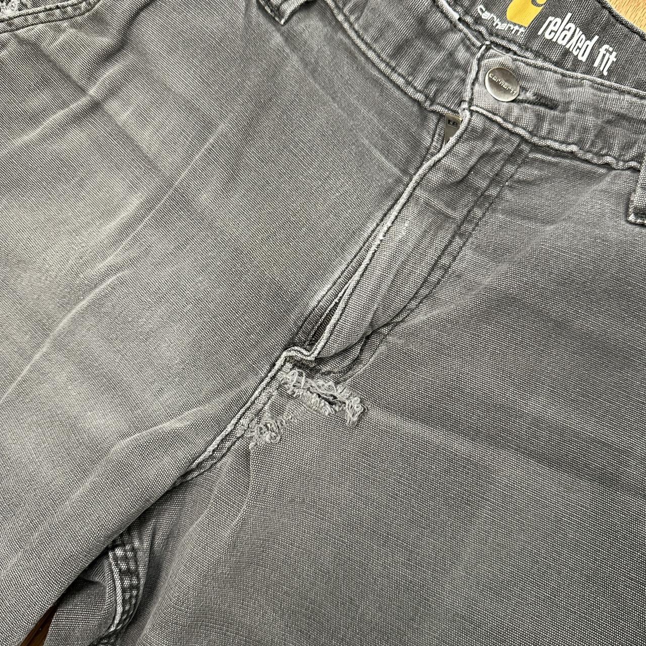 Carhartt Men's Grey Trousers (5)