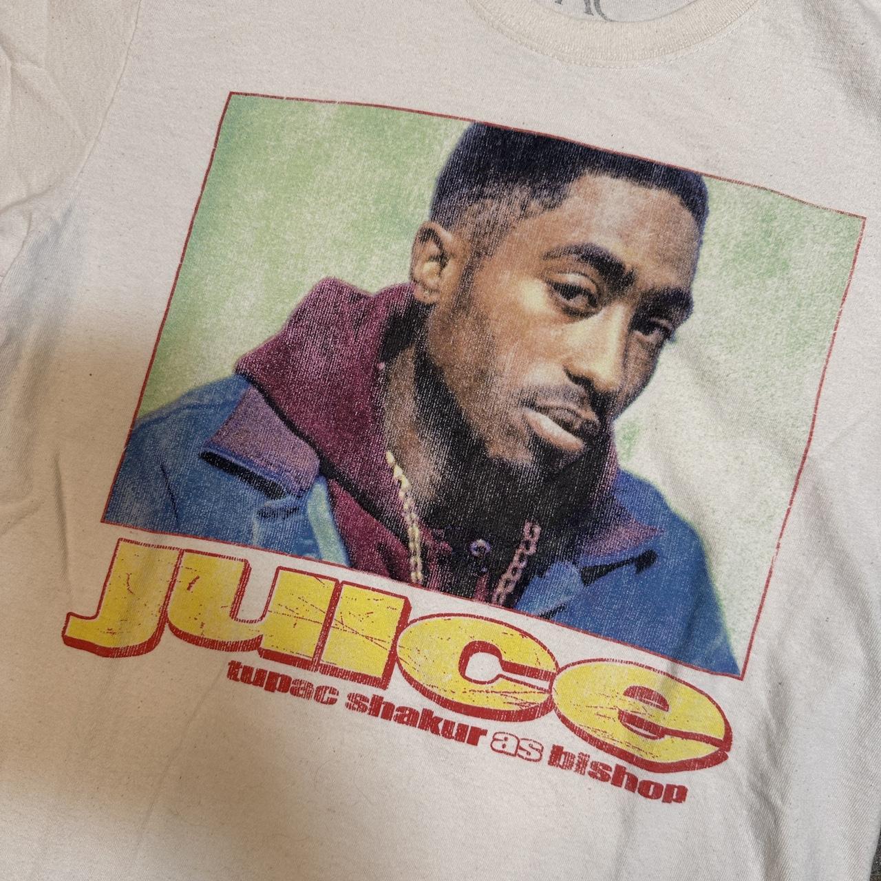 modern tupac juice movie shirt with awesome fade.... Depop