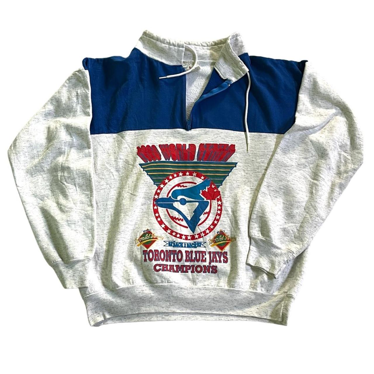 Toronto Blue Jays Vintage 90s Ravens Sweatshirt - Depop