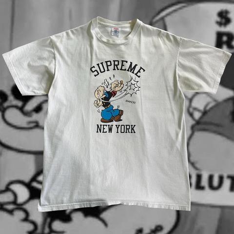 Used vintage Supreme Popeye collab from 2010 Tee...