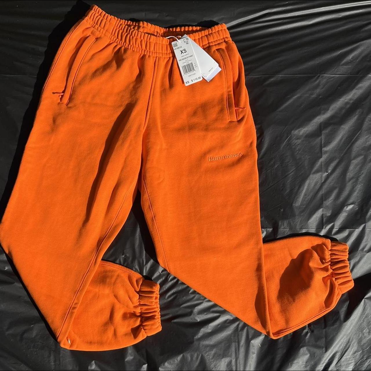 pharrell adidas human race orange