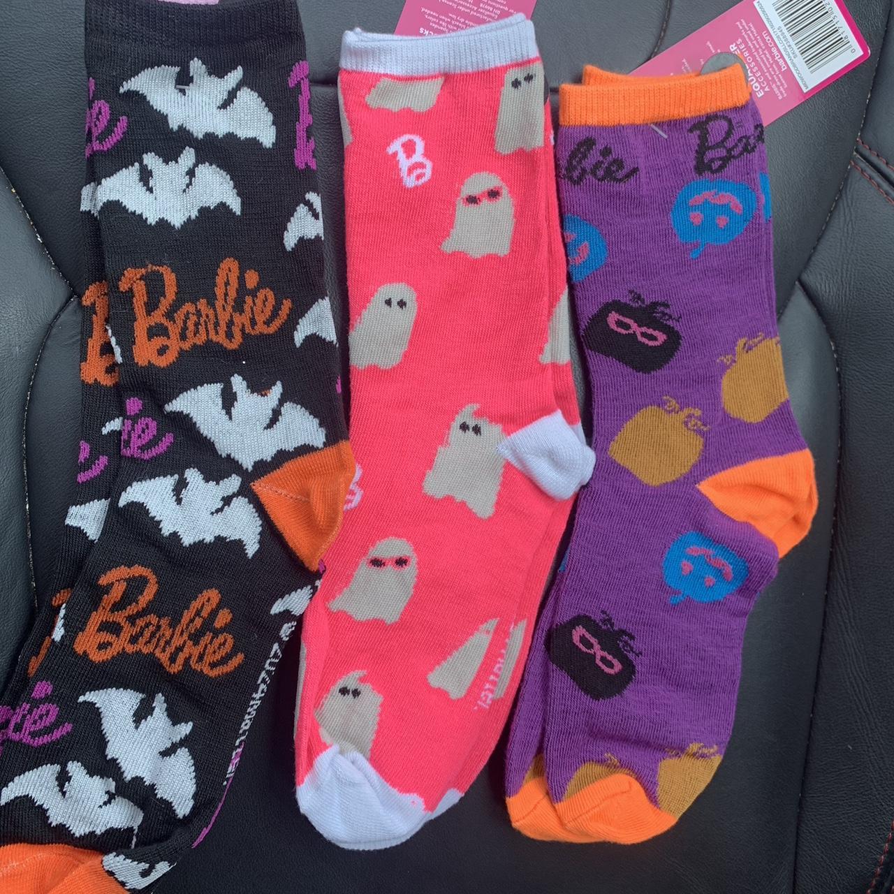 Viral Sold Out Barbie Halloween Socks Pink