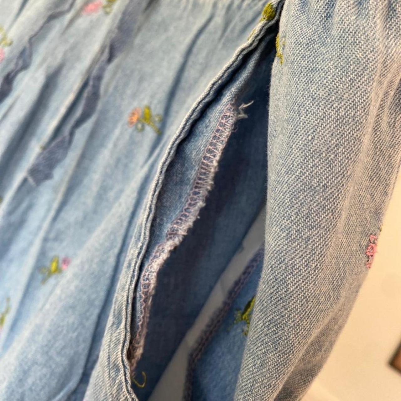 Basic Editions Women's Pants - Blue/Pink – Basic … - image 4