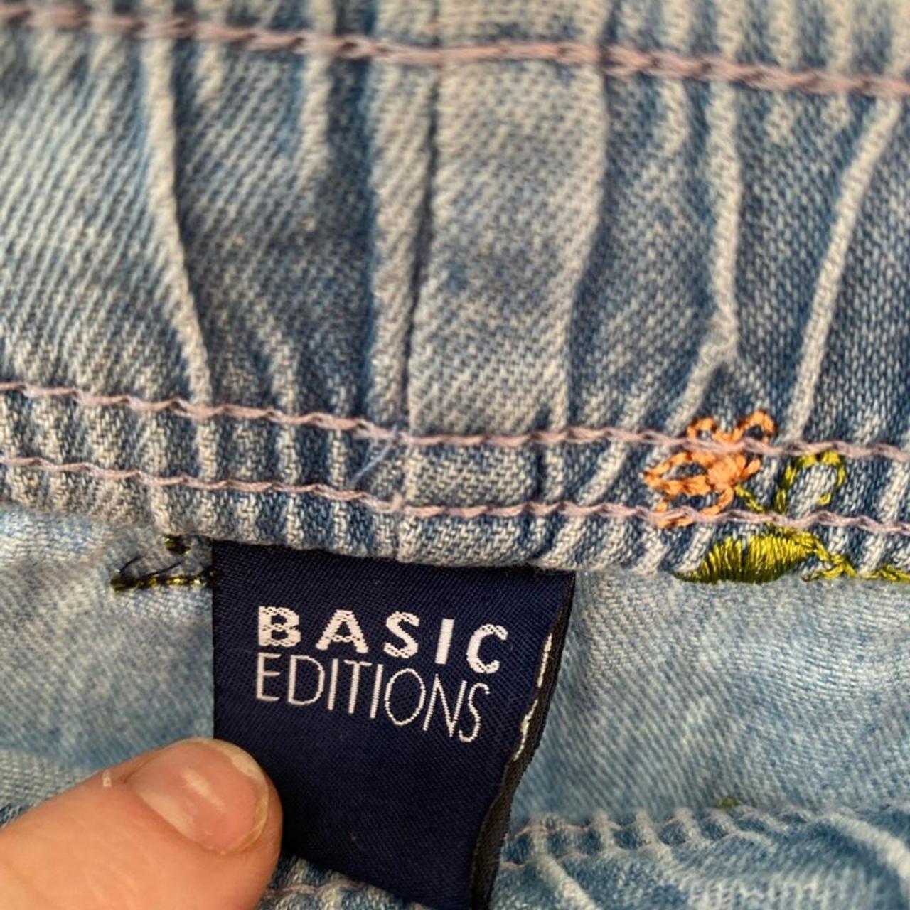 Basic Editions Women's Pants - Blue/Pink – Basic … - image 6